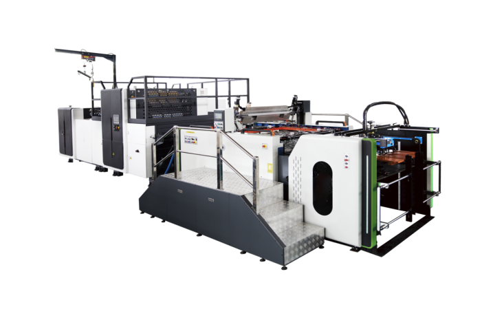 SAGLIN Screen Cold Foil Stamping Line — SAGLIN-GST-1060 + SAGLIN-GUVY-1060CS