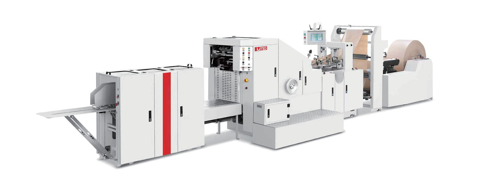 SAGLIN-RZFD-T Series — twisted-rope handle shopping bag machine with inline printing